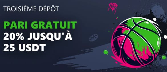 Bets Io Casino bonus troisième dépôt