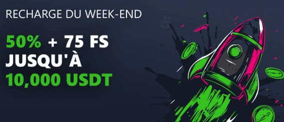 Bets Io Casino bonus weekend